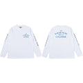 Gallery Dept. Le Bar De Music Sleeve Print Long Sleeve T-Shirt - White/Blue